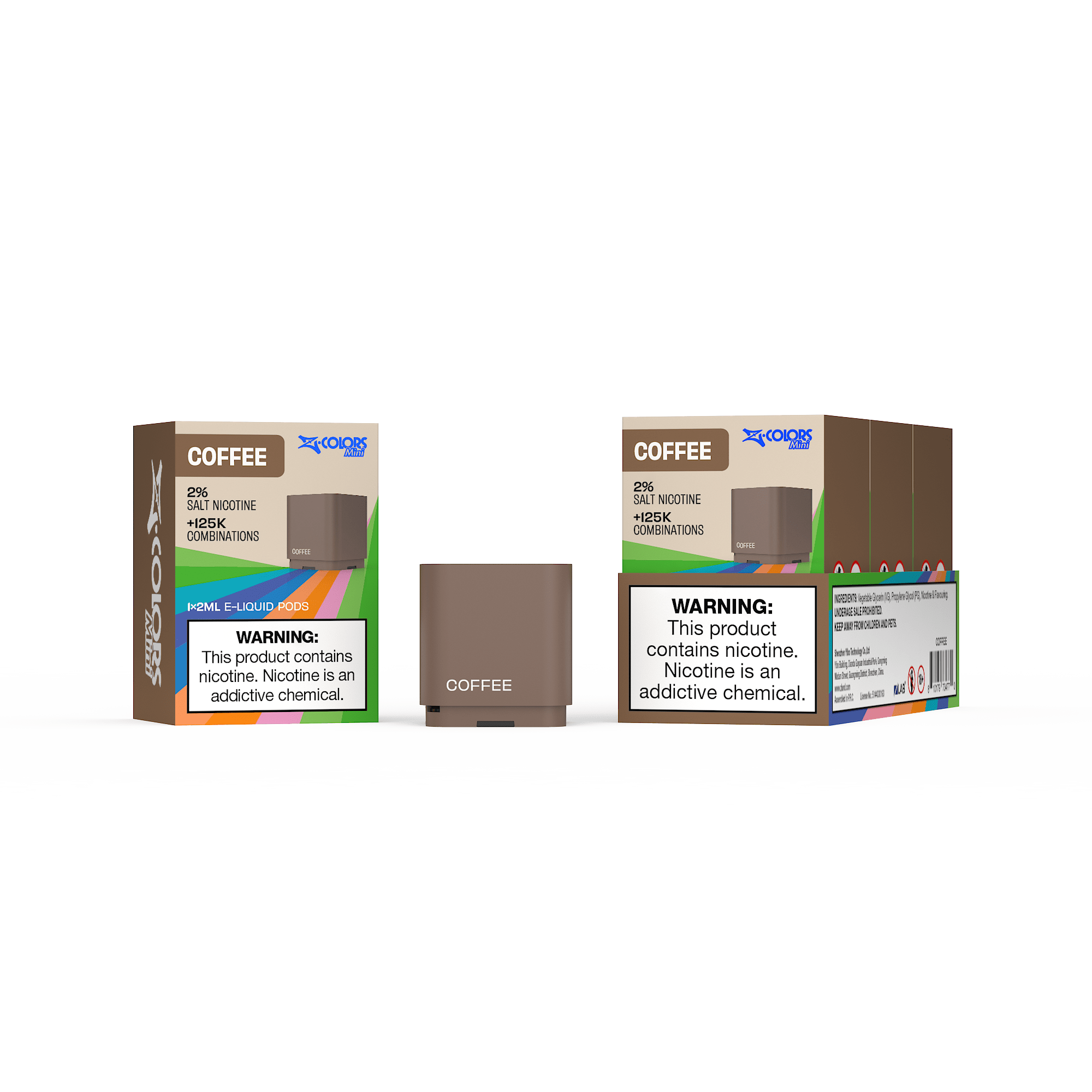 ZColors Mini - Coffee | Vaperite