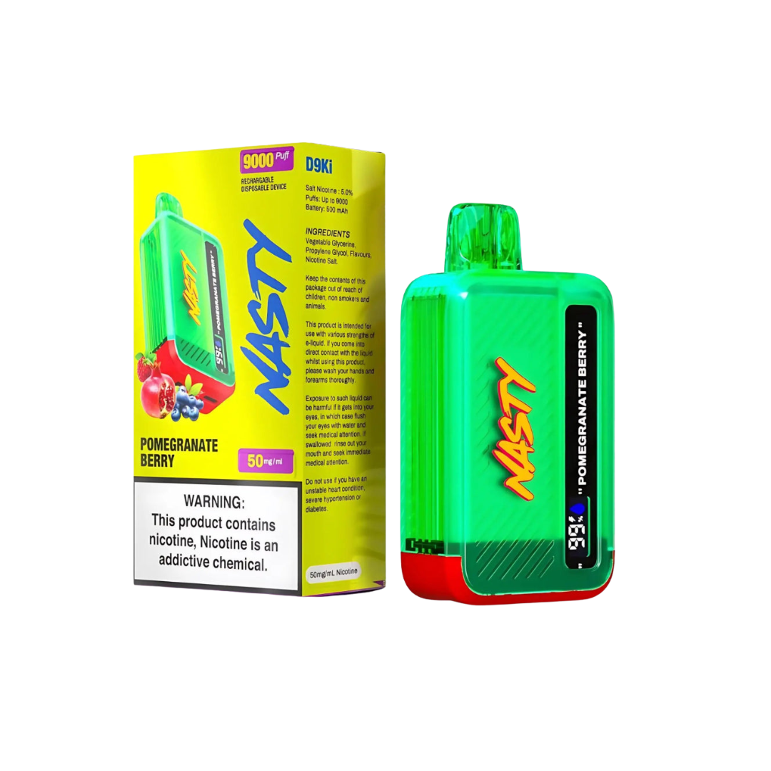 NASTY BAR 9000 Puff Disposable - Pomegranate Berry