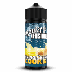 Liquid Fusions - Banana Custard Cookie - Longfill Flavour Shot (30ml)