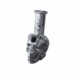 Mini Glass Bong - SKULL (Glow)