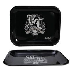 Black Leaf Rolling Tray - Black Leaf