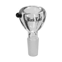 Black Leaf - Glass Bowl Roll Stop - SG14