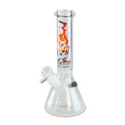 Black Leaf - Ice vs. Fire - Throne of Bongs - Flask Ice Bong