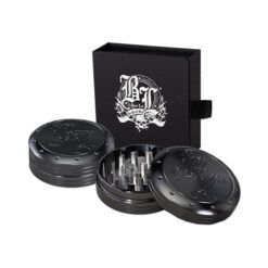 Black Leaf - Deep Engraving Grinder 2-part