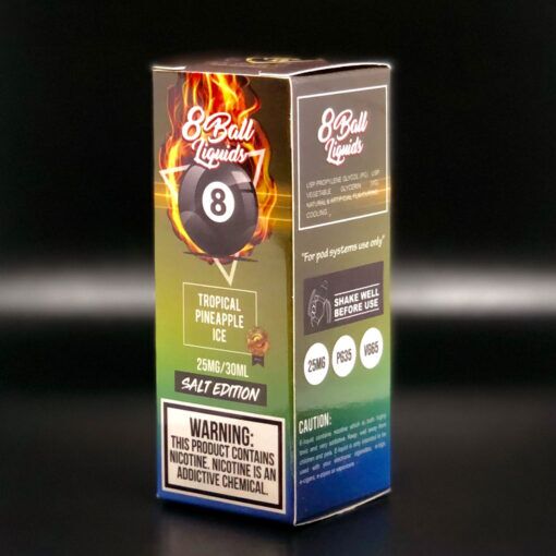 8 Ball Liquids Saltnic - Tropical Pineapple Ice