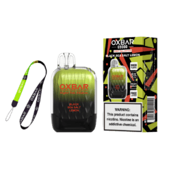 OXBAR G9K Disposable - Black Sea Salt Lemon